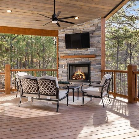New Luxury Cabin, Hot Tub, Forest Views,Hotel Style Amenities Broken Bow Eksteriør bilde
