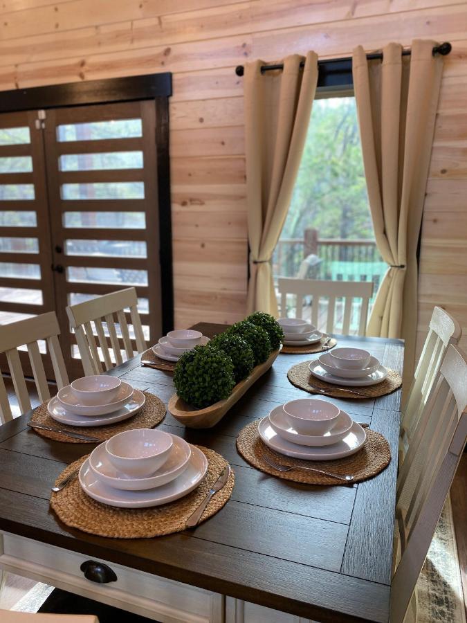 New Luxury Cabin, Hot Tub, Forest Views,Hotel Style Amenities Broken Bow Eksteriør bilde