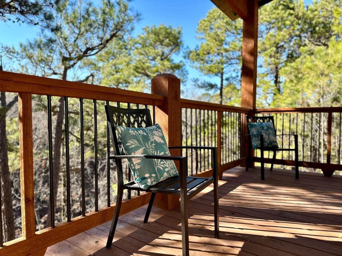 New Luxury Cabin, Hot Tub, Forest Views,Hotel Style Amenities Broken Bow Eksteriør bilde